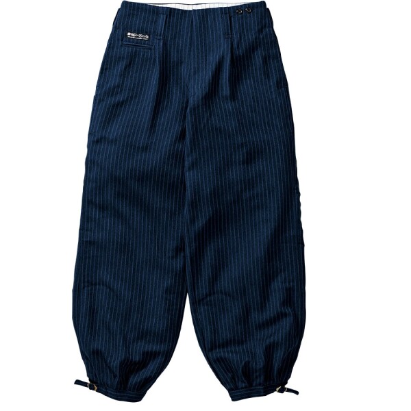 (寅壱) 寅一/ライダースジャケット&ロングニッカ(4309s554414) 上下セット 作業着 作業服 作業ズボン ニッカポッカ 鳶服 3L×W100cm 14：濃コン