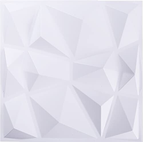 ISL 3Dウォールパネル(PVC製・難燃仕様) ダイヤモンド(スモール) 30cm×30cm 30枚セット