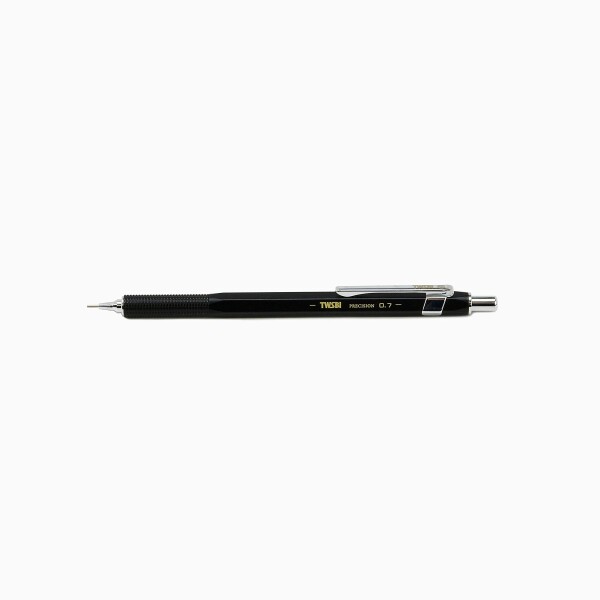 TWSBI 精密シャープペンシル ブラック 0.7mm 格納式チップ