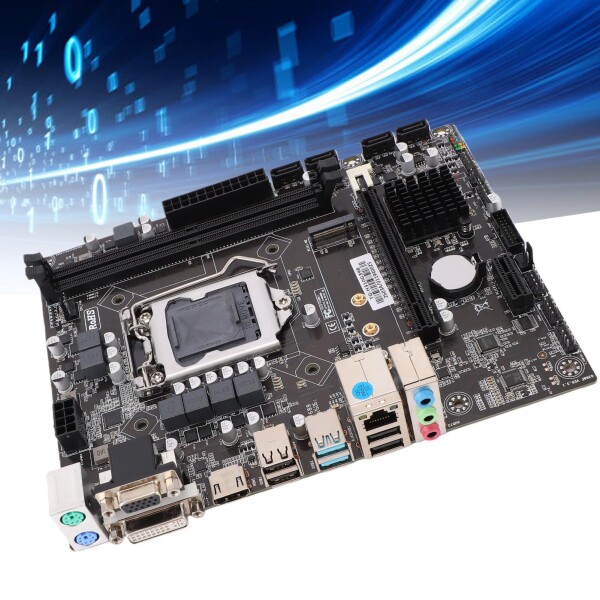 デスクトップマザーボード LGA1151 対応 H310 チップセット 第8世代 第9世代 CPU対応 ゲーミングPC用 メインボード パソコン組み立て用_1