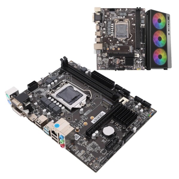 デスクトップマザーボード LGA1151 対応 H310 チップセット 第8世代 第9世代 CPU対応 ゲーミングPC用 メインボード パソコン組み立て用_2