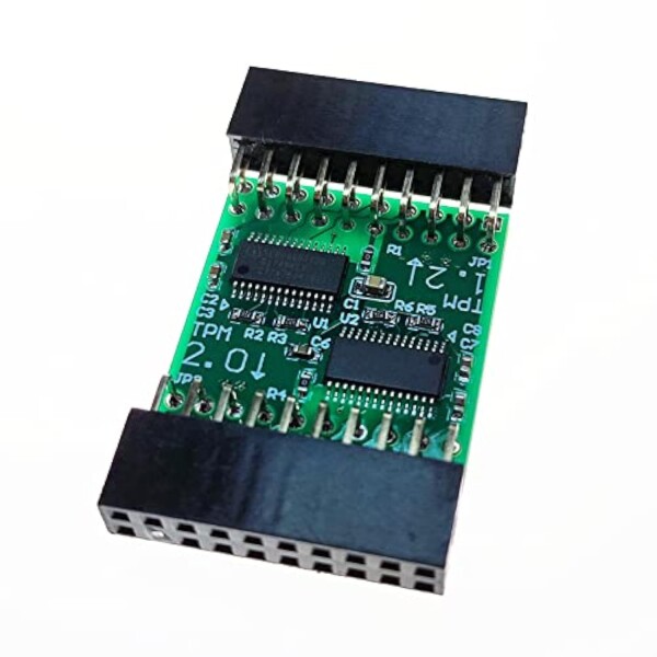 Authikey 両頭差替式 TPM 2.0 + TPM 1.2 モジュール ASUSマザーボード用セット