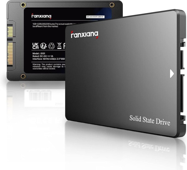fanxiang S101 SATA SSD 4TB 2.5インチ 7mm 3D NAND SATAIII 6Gb/s SSD 4TB PS4動作確認済 内蔵SSD 耐久性 ノートパソコン/デスクトップ/PS4に対応 3年メーカー保証