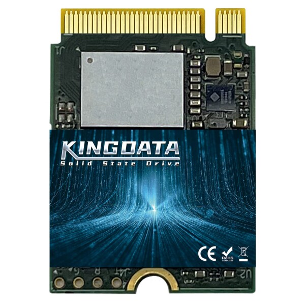 KINGDATA SSD M.2 2230 256GB NVMe PCIe Gen 4.0x4 30mm 内蔵ゲーミングSSD Steam Deck Microsoft Surface Pro 7/pro 8+/pro X/laptop3/laptop4 GPD Ultrabook対応 (M.2 2230 4.0 PCIe, 256GB)
