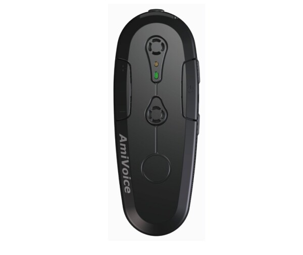 AmiVoice Front WT01(ブラック) Bluetooth ウェアラブルマイク ノイズキャンセリング 音声認識・音声対話に特化
