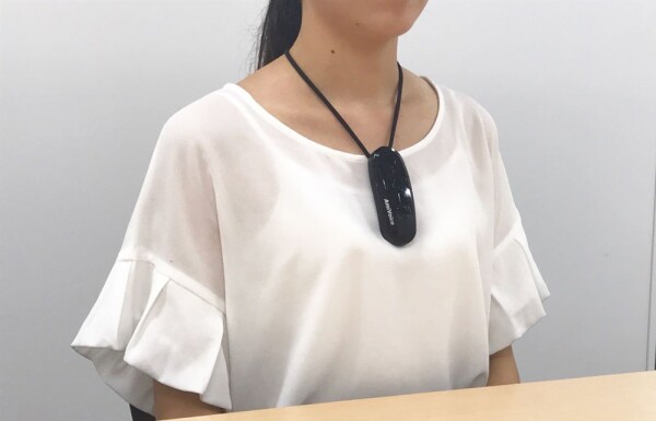 AmiVoice Front WT01(ブラック) Bluetooth ウェアラブルマイク ノイズキャンセリング 音声認識・音声対話に特化