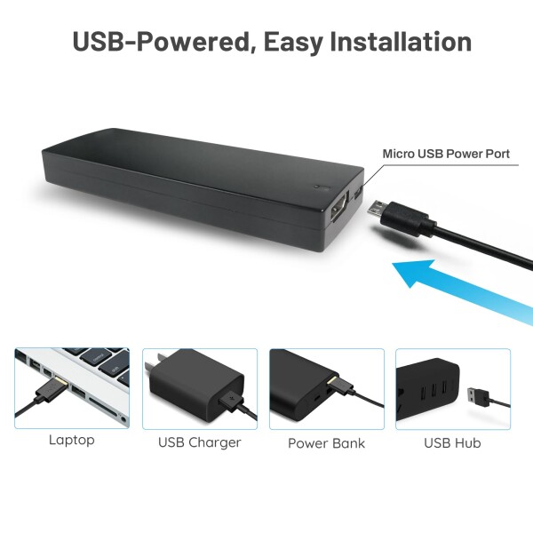 DDMALL H265/264 4K HDMIエンコーダーHEVC、HDMIループアウト付きビデオエンコーダ、ワイヤレスIPTVエンコーダーサポートRTSP SRT RTMP RTMPS HLS UDP、Facebook Twitch YouTubeなどのライブエンコーダ (HED-4KW)_5