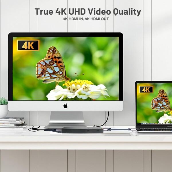 DDMALL H265/264 4K HDMIエンコーダーHEVC、HDMIループアウト付きビデオエンコーダ、ワイヤレスIPTVエンコーダーサポートRTSP SRT RTMP RTMPS HLS UDP、Facebook Twitch YouTubeなどのライブエンコーダ (HED-4KW)_7