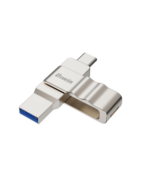 Biwin UD150 USB メモリ Type-C/A 2in1 回転式 256GB USB 3.2 高速 最大読出速度150MB/s 金属製 軽量&amp;耐久性 USB-C/Aデュアルコネクタ