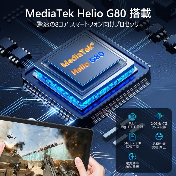 G12mini Android 15 タブレット 8インチ Simカード対応 4G LTE通信 +