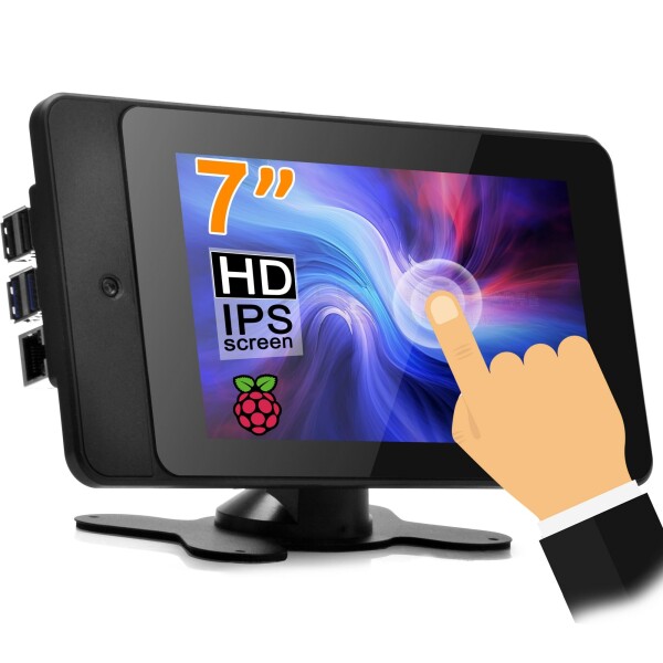 OSOYOO PiStudioケースと7インチIPS DSI V4.0タッチスクリーン ： Raspberry Pi 用プロジェクトの総合的なタッチスクリーンソリューション