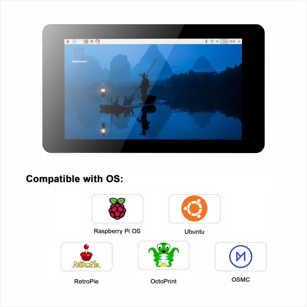 OSOYOO PiStudioケースと7インチIPS DSI V4.0タッチスクリーン ： Raspberry Pi 用プロジェクトの総合的なタッチスクリーンソリューション_6