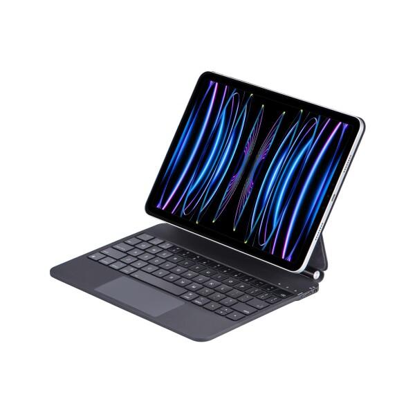 Eisuiyi マジックキーボード iPad Pro11 第1/2/3/4世代 iPad Air 11インチ/ Air4/ Air5対応スマートキーボードケース トラックパッド付き 磁気吸着式 US配列 フローティングデザイン オートスリープ機