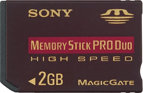 SONY メモリースティックPROデュオ(Hi-Speed)2GB (MSX-M2GNU)