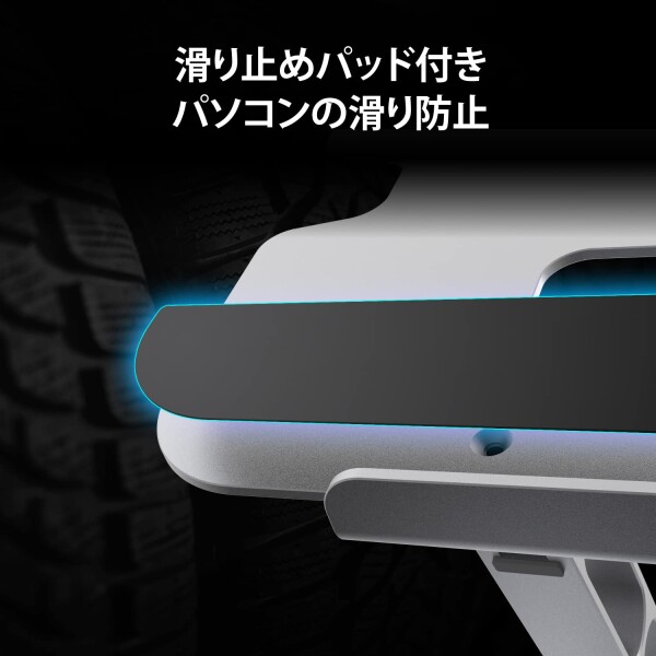 j5create ノートパソコンスタンド USB-C デュアル 4K@30 HDMIディスプレイハブ付き - USB-A 5Gbps×2, 4K30 HDMI x2, PD 100W, USB-C 5Gbps, イーサネット | MacBook/WindowsノートPC対応 アルミ製スタンド (JTS427)_6