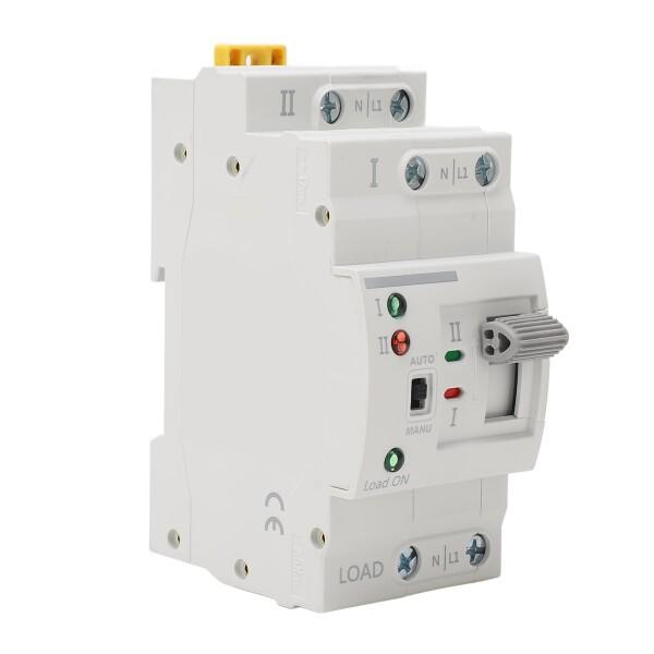 二電源自動切替スイッチ 2局ミリ秒切替 水平設置(AC110V)