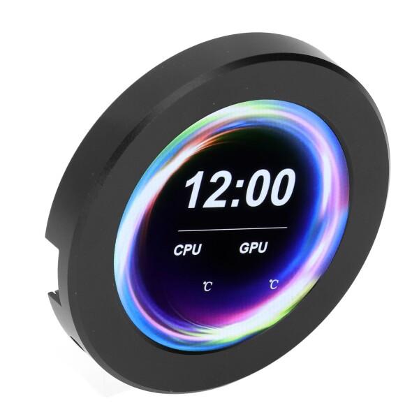 CPU液体クーラーLCDスクリーン CPU温度モニタースクリーン 2.1インチ リアルタイム監視 360度回転 CPU液体クーラー AIOディスプレイスクリーンアップグレードキット コンピューター/PC パー_4