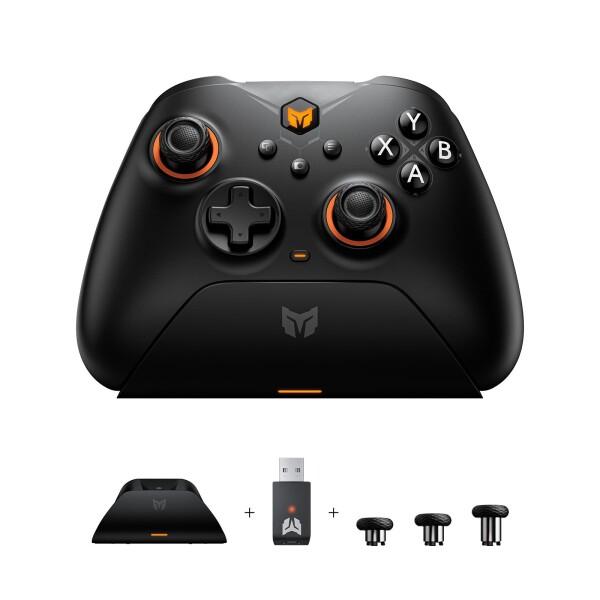 ゲームハンドル、BIGBIG WON Gale Hall PCコントローラー、モーションコントロール、ホールジョイスティック&トリガー、3ペアのサムスティック、アプリゲームパッド、Switch/PC/iOS/Androidワイヤ
