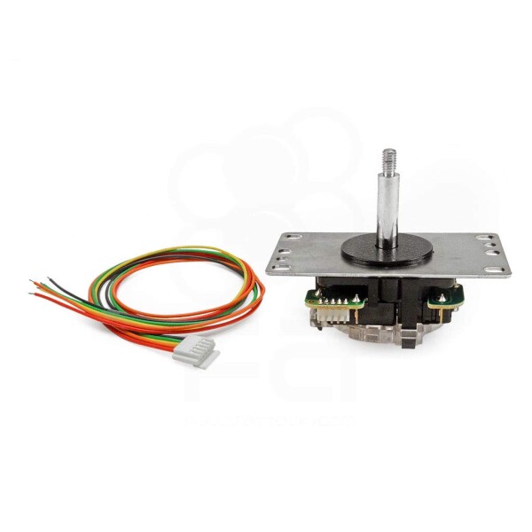 Sanwa JLF-TP-8YT-SK OEM Red Ball Handle Arcade Joystick 4 & 8 Way Adjustable (Mad Catz SF4 Tournament Joystick Compatible)