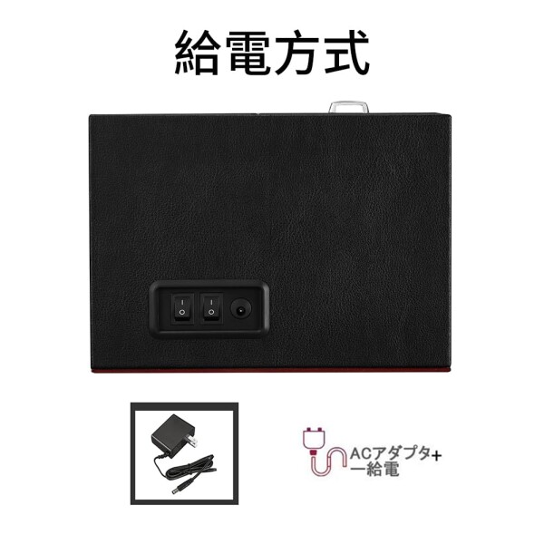 ワインディングマシーン ウォッチワインダー 自動巻き時計ワインディングマシーン 日本製 マブチモーター 設計自動巻き上げ機 男女の腕時計は全部使えます 2024年アップグレード (ブラ_4