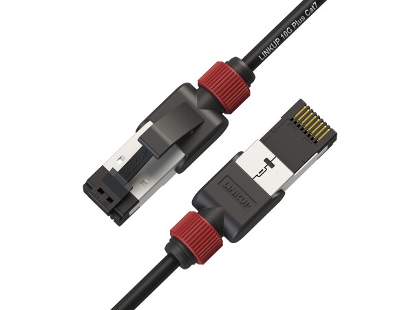 LINKUP (Versiv認証) LAN ケーブル Cat7-0.3M (12本セット) 10ギガビット RJ45 コネクタ S/FTP 二重 シールド | イーサネット PS4 ルーター モデム インターネット | カテゴリー7 ネットワークケーブル |