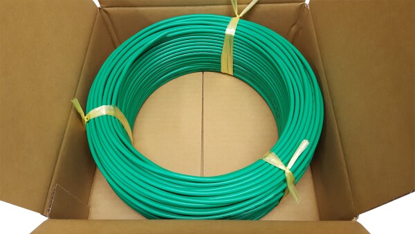 日本製線 高性能ギガビット伝送対応LANケーブル （Cat5e) 100m巻(緑色) 0.5 - 4P NSEDT (DG) (100)