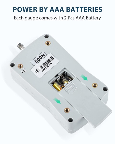 Mxmoonfree フォースゲージ デジタル プッシュプルスケール プッシュプルゲージ プッシュプルメーター +/-1%高精度 精密 LCD 日本語取扱説明書付き（300N）_4
