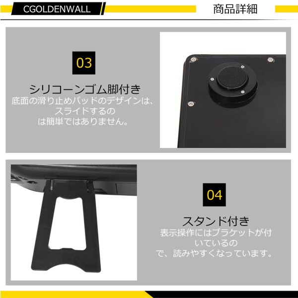 CGOLDENWALL 台はかり隔測式 最大計量200kg 精度50g デジタル計量器荷物郵便物ペット用 計量皿寸法310mm×392mm 電子はかり風袋引き機能搭載_4
