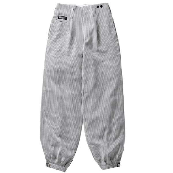 (寅壱) 寅一/ライダースジャケット&ロングニッカ(4309s554414) 上下セット 作業着 作業服 作業ズボン ニッカポッカ 鳶服 4L×W100cm 37：シルバー