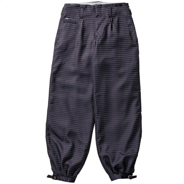 (寅壱) 寅一/7260シリーズ ベスト×ロングニッカ 7260s611414 トップス ニッカポッカ 作業ズボン 鳶服 LL×W82cm 19：ダークパープル_3