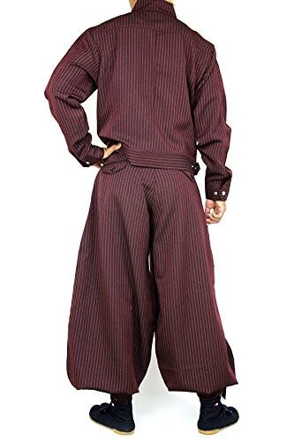 (寅壱) 寅一/ライダースジャケット&超超ロング(4309s554418) 上下セット 作業着 作業服 作業ズボン ニッカポッカ 鳶服 LL×W76 77：スミグレー