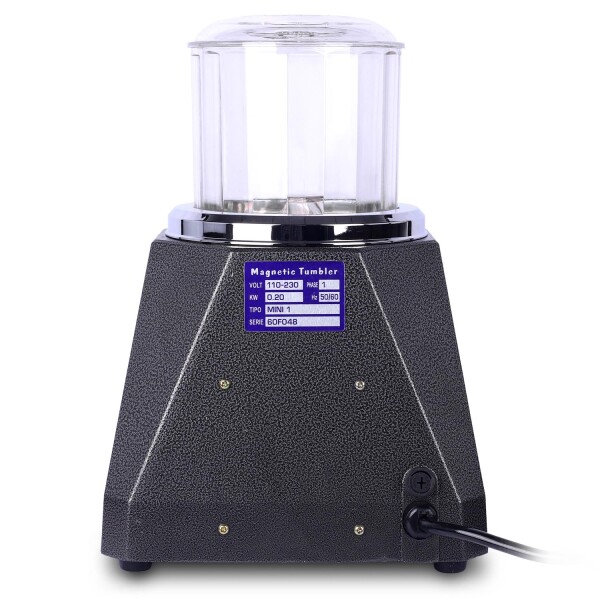 CNSTZBC バレル研磨機 磁力研磨機 400g容量 110V ジュエリー 研磨機 2000RPM 高速回転 360°全方位研磨 小型 軽量 DIY 工房 ジュエリー 金属アクセサリー用