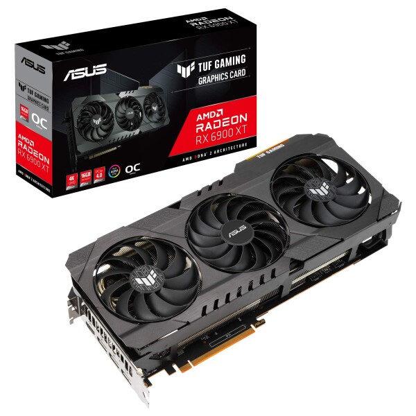 ASUSTek AMD RX 6900 XT 搭載 トリプルファンモデル 16G TUF-RX6900XT-O16G-GAMING