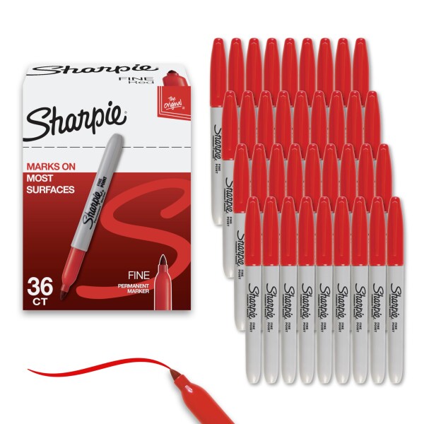 シャーピー) Sharpie 油性ペン 究極コレクション 細字マーカー＆極細 