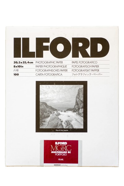 ILFORD 白黒印画紙 MGRC Portfolio Pearl 8x10 100枚 1181607