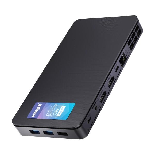 HiMeLE Overclock X2 超小型ミニPC N150｜16GBメモリ・512GBストレージ｜UHDグラフィックス搭載｜デュアルHDMI＆USB-Cで4K出力対応｜ギガビットLAN｜VESA対応｜自動起動機能付きスリムデスクトップ