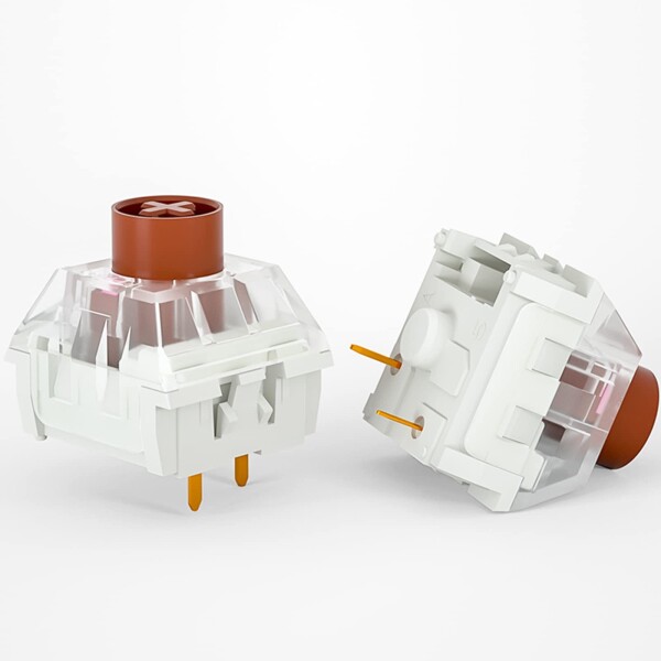 Kailh Box サイレントピンクスイッチ RGB SMD リニアスイッチ 防塵 メカニカルキーボード MXスイッチ用 (Kailh Silent Brown 72個)_1