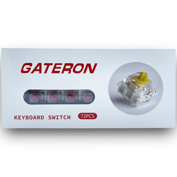 Gateron G Yellow Pro 3.0 5ピンスイッチ予備潤滑RGB黄-赤-茶色MXメカニカルキーボード（72件Pro 3.0赤）_6