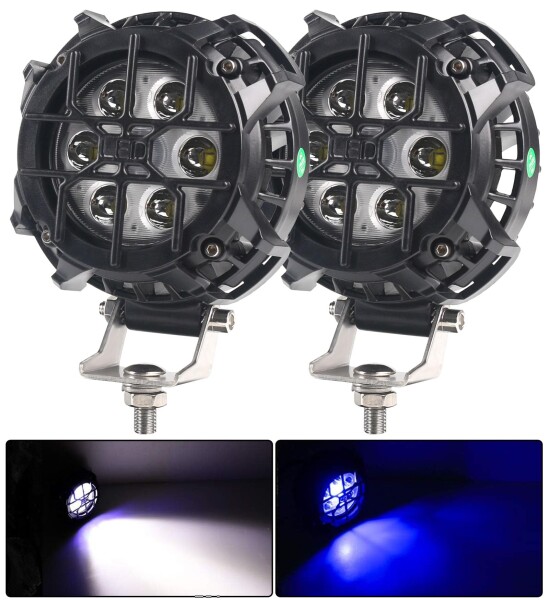 ライトポッド 4インチ 42W 4000LM LEDポッド オフロードスポットドライビング フォグランプ LEDワークライト ２個セット For トラック車 ATV SUV ATV ジープボート