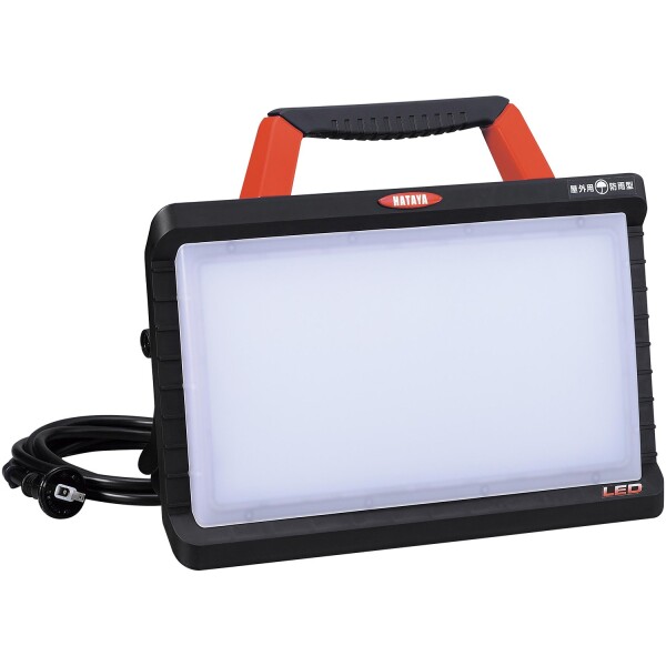 ハタヤ (HATAYA) LED細工物ともし火 露天用 3800Lm 昼光色 5000K 3m吊りひも付き添い人 防雨型2P繋ぎ付き添い人 明るさ2座標軸うつり変わり式 赤いこと LWY-45R