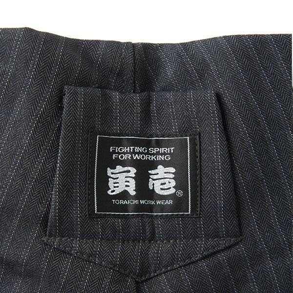 (寅壱) 寅一/ライダースジャケット&超超ロング(4309s554418) 上下セット 作業着 作業服 作業ズボン ニッカポッカ 鳶服 M×W82 77：スミグレー