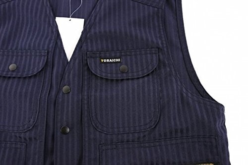 (寅壱) 寅一/7160シリーズ 上下セットベスト×超超ロング (7160s611418) 作業着 作業服 ニッカポッカ 寅一 鳶服 LL×W85 14：濃コン