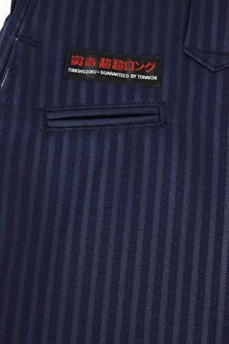 (寅壱) 寅一/7160シリーズ 上下セットベスト×超超ロング (7160s611418) 作業着 作業服 ニッカポッカ 寅一 鳶服 LL×W85 14：濃コン