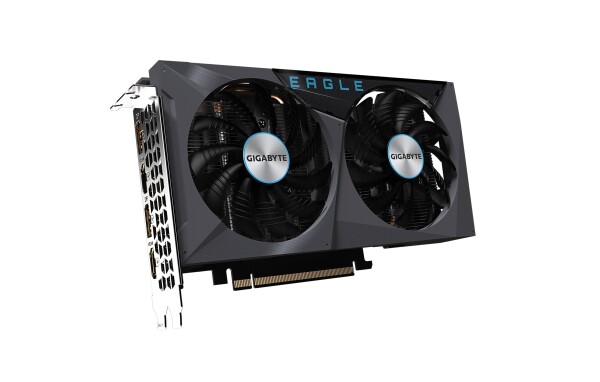 Gigabyte NVIDIA GeForce RTX 3050 Eagleグラフィックスカード - 8GB GDDR6 128ビット PCI-E 4.0 1777MHz コアクロック DP 1.4 x 1 HDMI 2.1 x NVIDIA Ampere - GV-N3050EAGLE-8GD_2