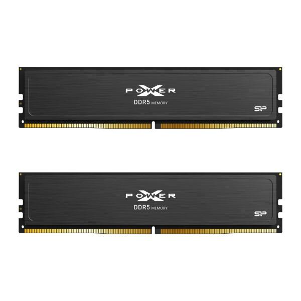 シリコンパワー ゲーミング DDR5 32GB (2x16GB) 6000MHz (PC5-48000) 288-pin CL30 1.35V UDIMM デスクトップPC用メモリ DRAM w/Heatsink SP032GXLWU60AFDEAE