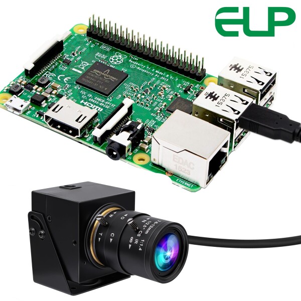 ELP グローバルシャッター USBカメラ 手動ズームウェブカメラ 5mp 50fps 高速 5-50mm 可変焦点 CSマウント WEBカメラ 1440P 60fps ライトバーン 望遠Webかめら UVC USB2.0 接写 バリフォーカル超望遠pcカ_6