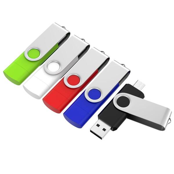 ABLAZE USBメモリ 64GB 5本セット USB3.0 + Type-C デュアルコネクタ フラッシュドライブ iPhone16/15, Android スマホ, パソコン, タブレット, Mac, iPad 対応