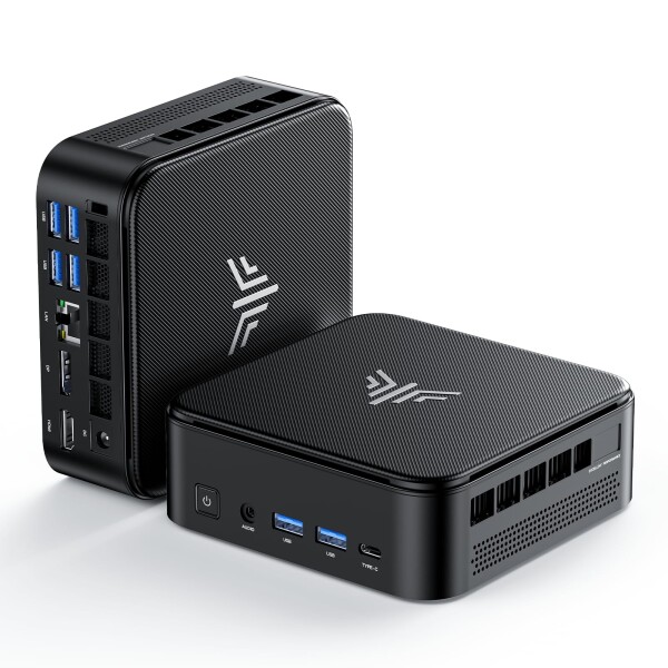 NiPoGi mini pc AMD Ryzen 5 7430U 6C/12T 4.30GHz 16GB RAM+512B SSD Type-C
