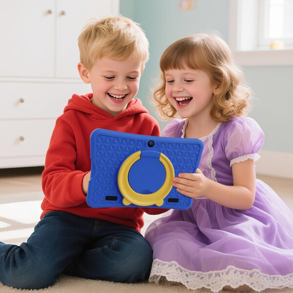 HCNCP 10.1インチHDスクリーンキッズタブレット、Android 15 キッズスペース&YouTube Kids 対応&iKids対応、4コアプロセッサ、6GB+32GB、事前インストールされた教育アプリ、子供用 知育アプリ使い_4