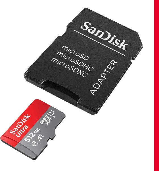 SanDisk SDSQUAC-512G-GN6MA 512GB Ultra MicroSDXC 150MB s SDアダプター ブラック_1